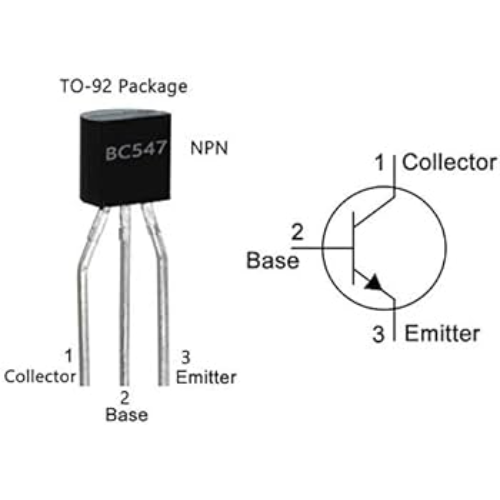 BC547 Transistor (5 Pcs)