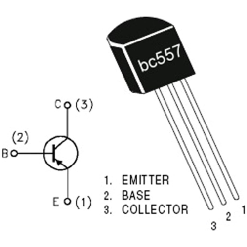 BC557 Transistor (5 Pcs)